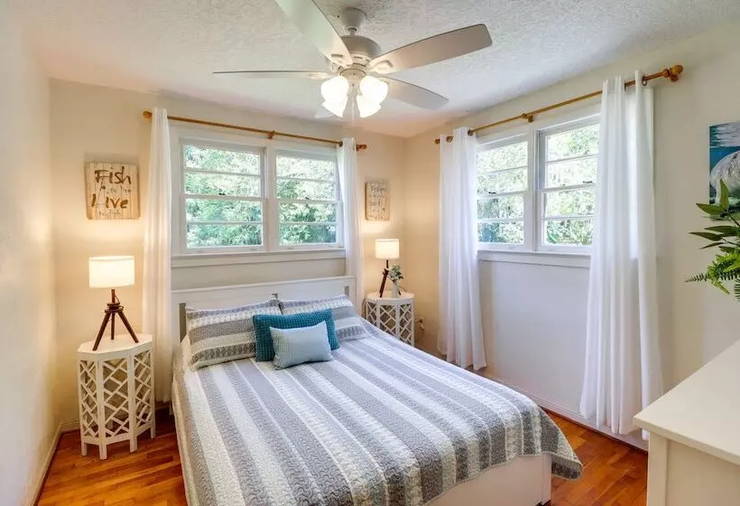 Charming Canalfront Retreat W/ Double Boat Slip!