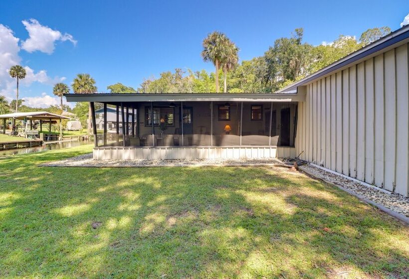 Charming Canalfront Retreat W/ Double Boat Slip!