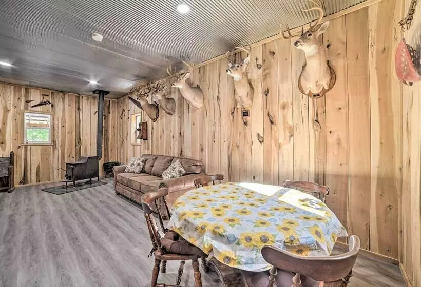 Charming New Concord Cabin On 50 Acre Farm!