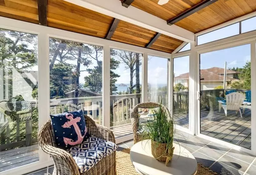 Coastal Tillamook Vacation Rental: Ocean Views!