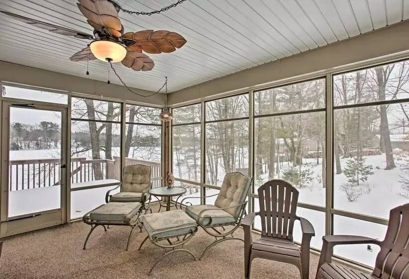 Cozy Waterfront Fife Lake Cottage W/ Dock & Kayaks