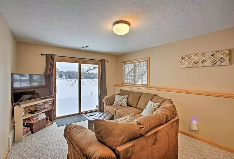 Cozy Waterfront Fife Lake Cottage W/ Dock & Kayaks