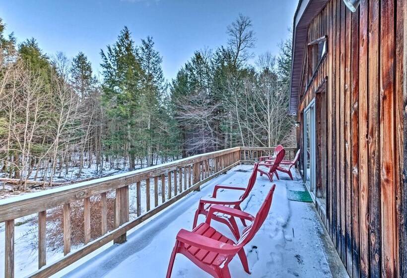 Jewett Cabin W/ Viewing Deck   10 Mins To Skiing!