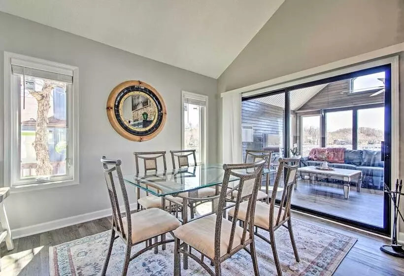 Boat Dock + Scenic Decks: Lake Of The Ozarks Gem