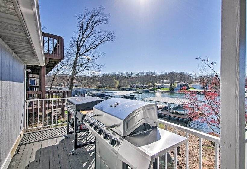 Boat Dock + Scenic Decks: Lake Of The Ozarks Gem