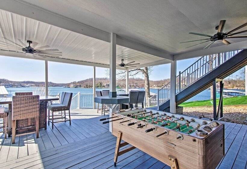 Boat Dock + Scenic Decks: Lake Of The Ozarks Gem