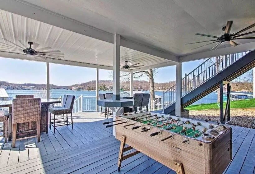 Boat Dock + Scenic Decks: Lake Of The Ozarks Gem