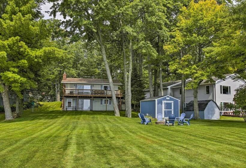 Lakefront Cadillac Cottage W/ Furnished Deck!