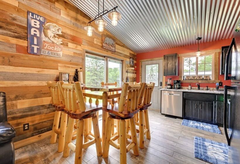 Lakeside Cabin W/ Fire Pit: Near Pine Point Park!