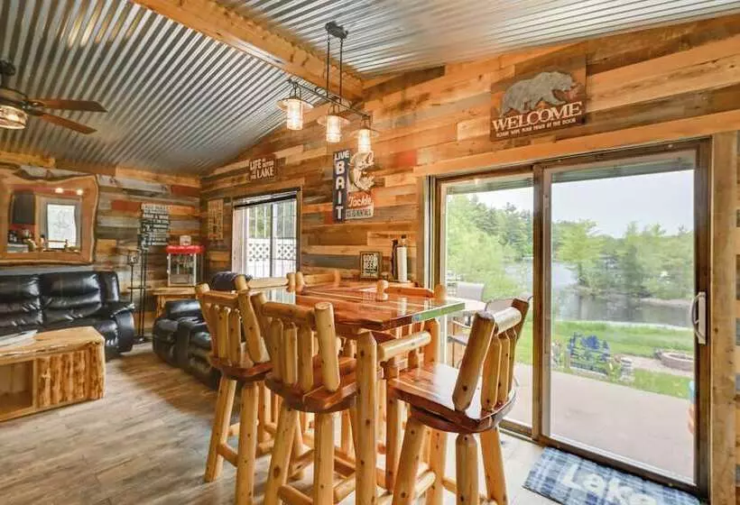 Lakeside Cabin W/ Fire Pit: Near Pine Point Park!