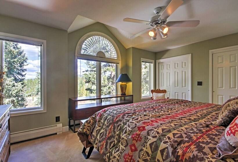 Mtn View Breck Home W/ Hot Tub ~ 1 Mi To Ski Lift!