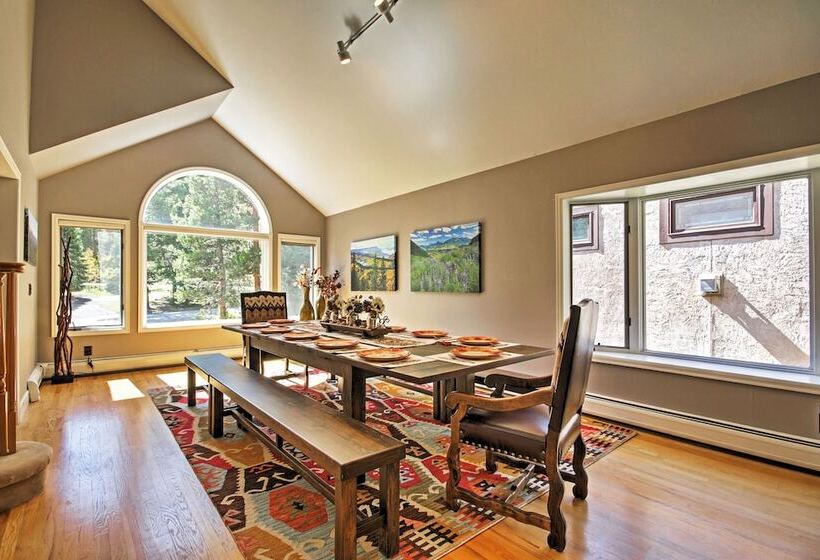 Mtn View Breck Home W/ Hot Tub ~ 1 Mi To Ski Lift!