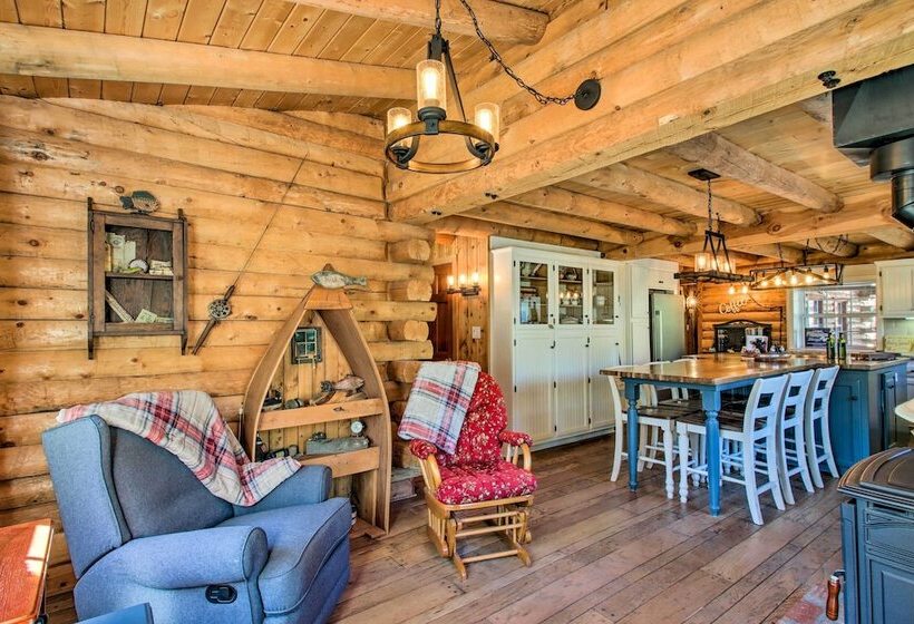 Pine Mountain Club Log Home W/ Deck + Grill!