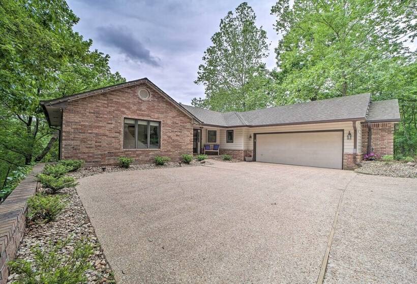 Lakefront Bella Vista Lakeside Treehouse W/ Dock