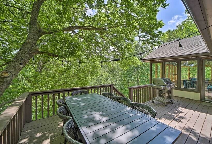 Lakefront Bella Vista Lakeside Treehouse W/ Dock