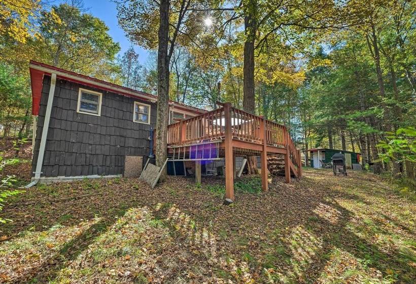 Catskill Mtn Home W/ Deck ~ 1 Miles To Zoom Flume!