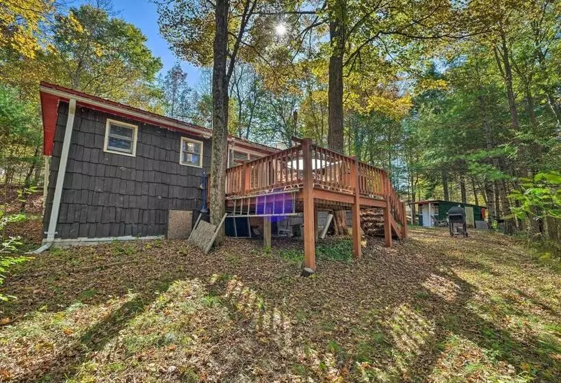 Catskill Mtn Home W/ Deck ~ 1 Miles To Zoom Flume!
