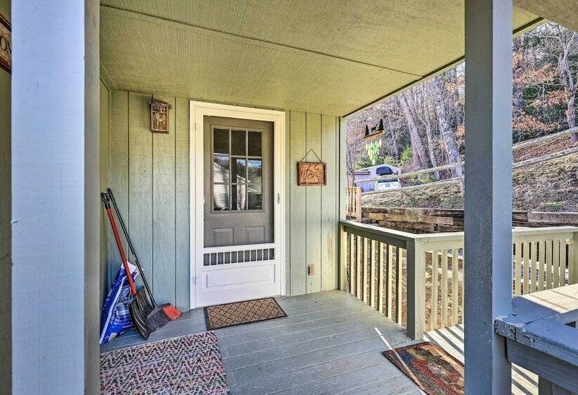 Charming Riverfront Cabin W/ Yard & Porch!