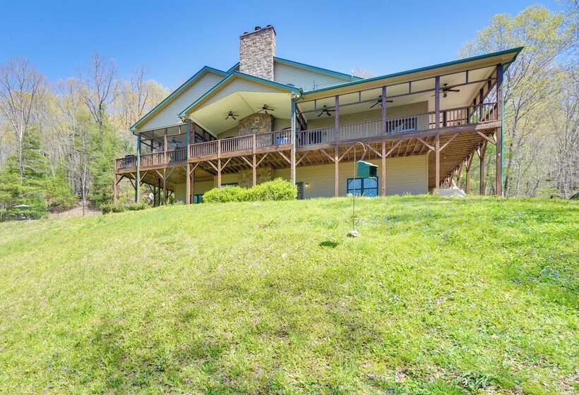Expansive Home On 16 Acres W/ Smoky Mountain Views