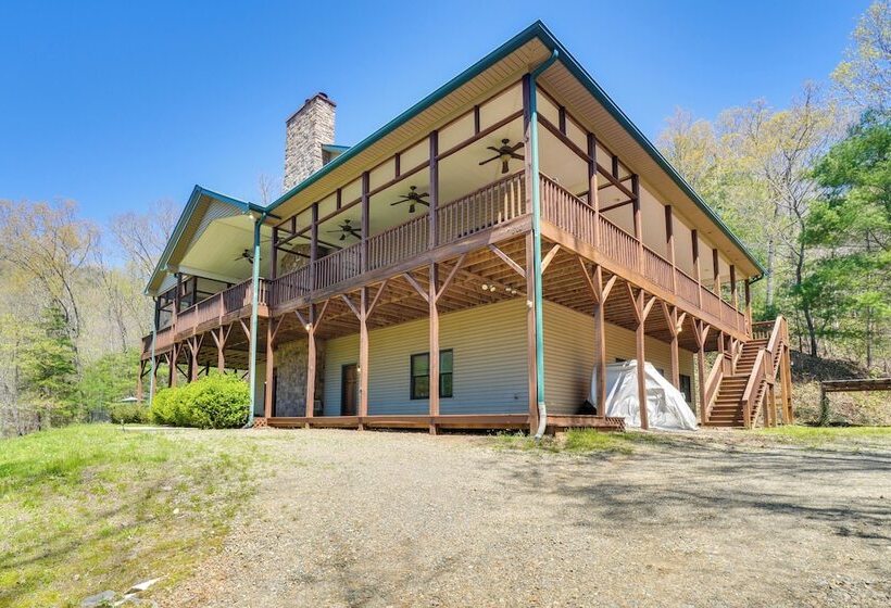 Expansive Home On 16 Acres W/ Smoky Mountain Views