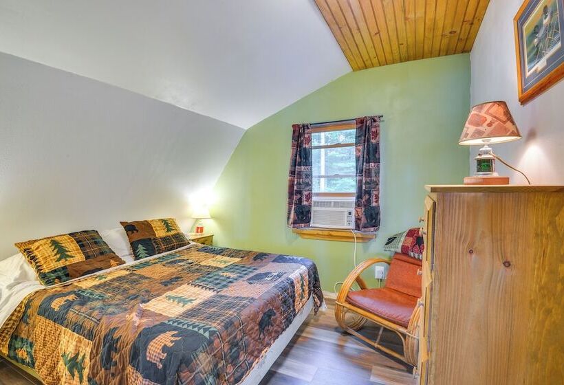 Lakefront Harrisville Cabin W/ Dock & Decks!