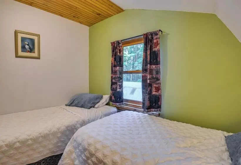 Lakefront Harrisville Cabin W/ Dock & Decks!