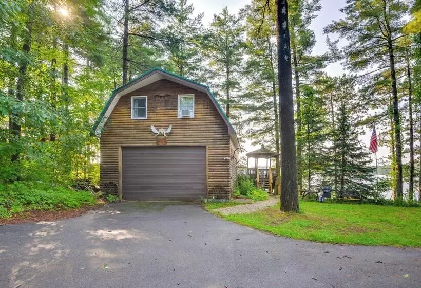 Lakefront Harrisville Cabin W/ Dock & Decks!