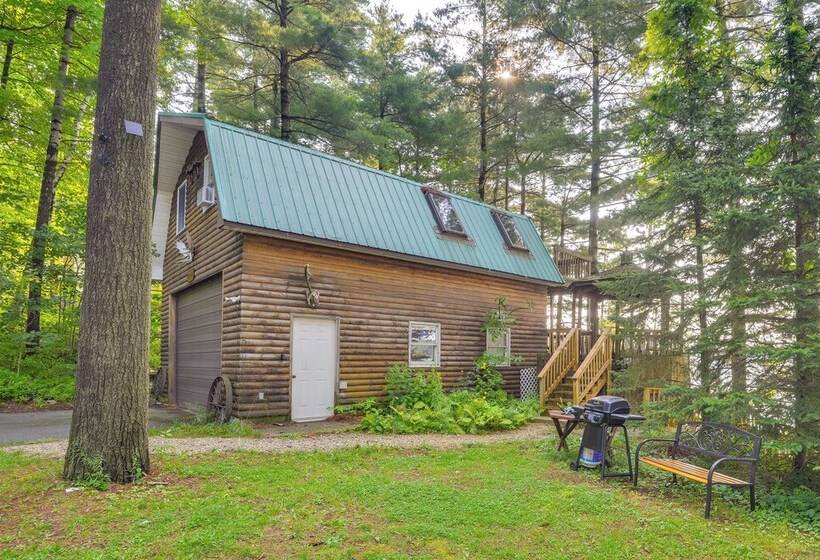 Lakefront Harrisville Cabin W/ Dock & Decks!