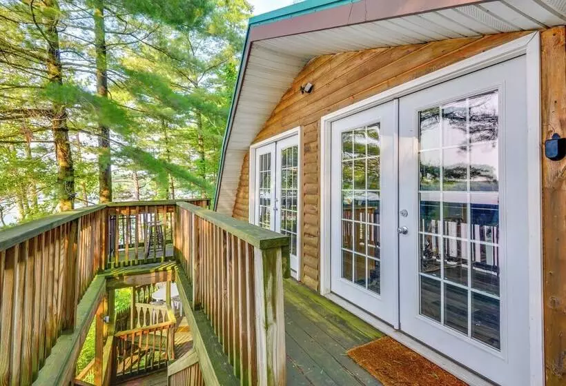 Lakefront Harrisville Cabin W/ Dock & Decks!