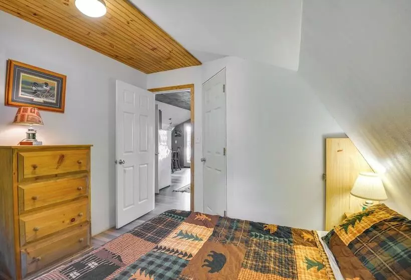 Lakefront Harrisville Cabin W/ Dock & Decks!