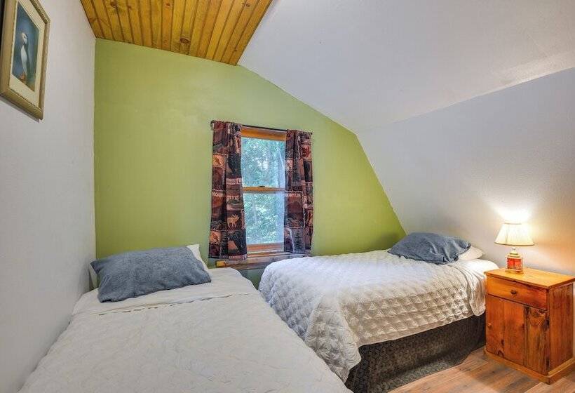 Lakefront Harrisville Cabin W/ Dock & Decks!