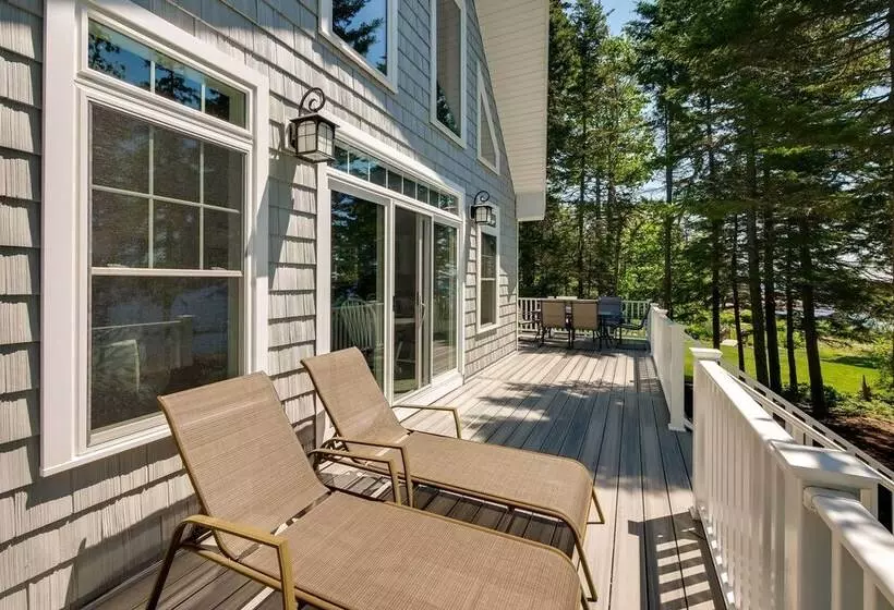 Oceanfront Prospect Harbor House W/ Deck, View