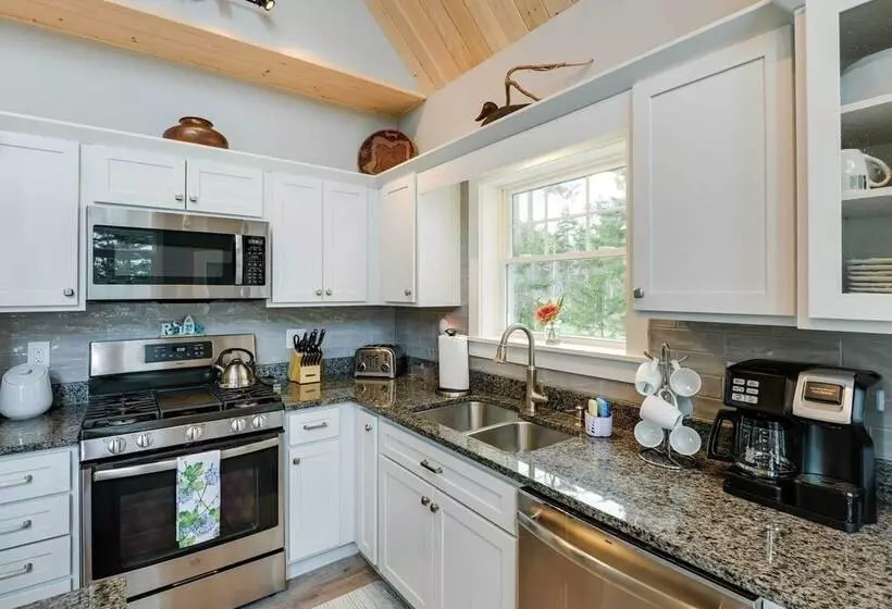 Oceanfront Prospect Harbor House W/ Deck, View