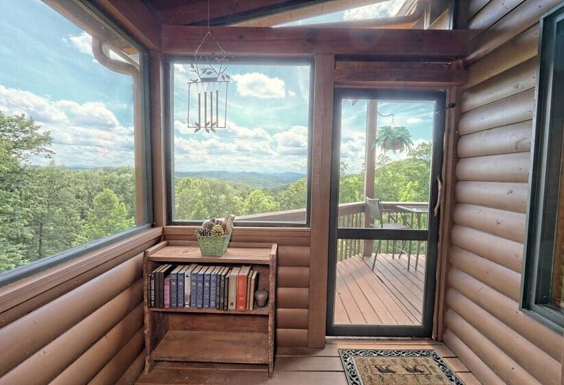 Spacious  Eagle S View  Luxury Cabin W/ Views