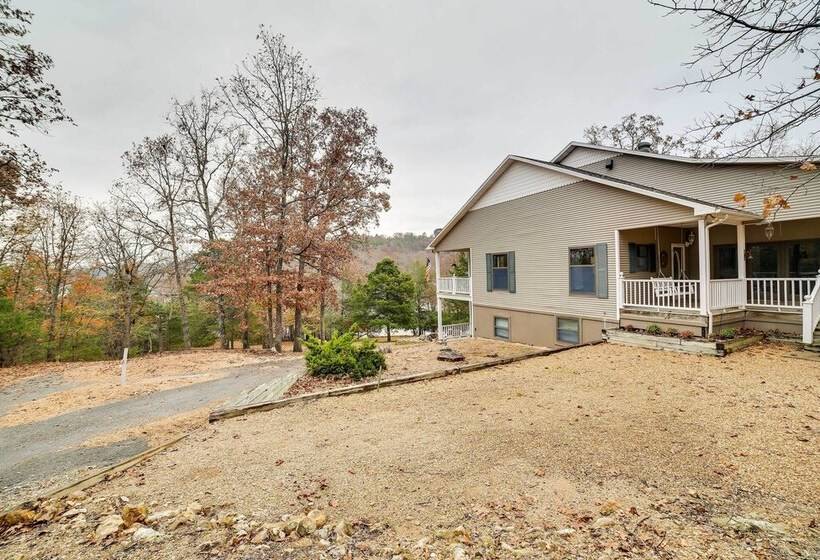 Waterfront Beaver Lake House W/ Deck & Fire Pit!