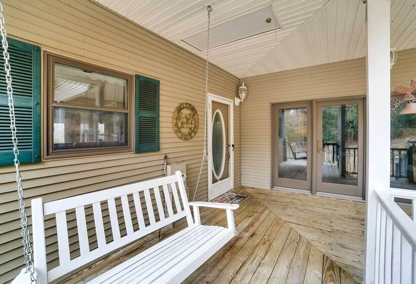 Waterfront Beaver Lake House W/ Deck & Fire Pit!