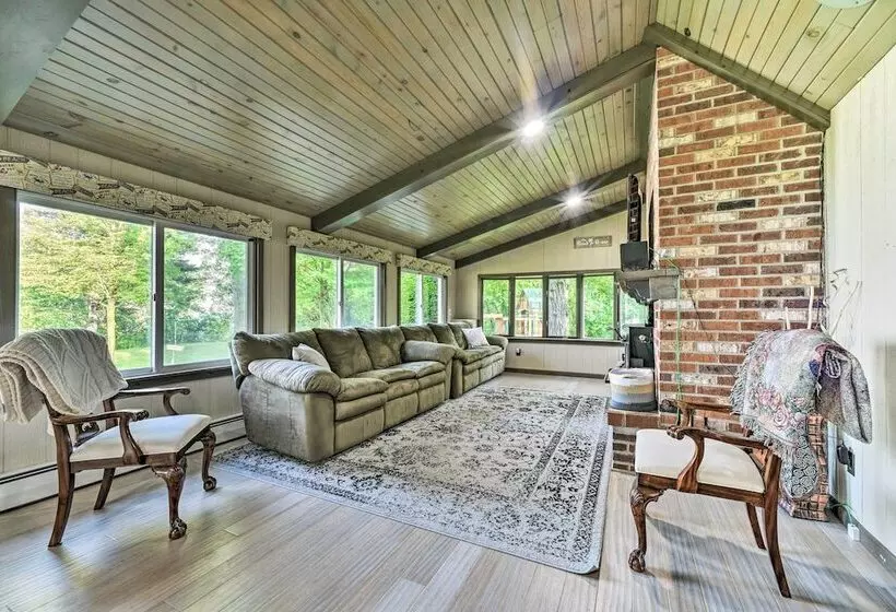 Waterfront Lake Huron Getaway: Private Beach!