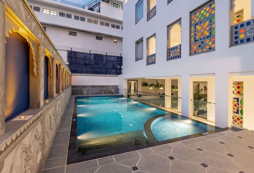 בית מלון כפרי Maan Vilas By Stone Wood Udaipur