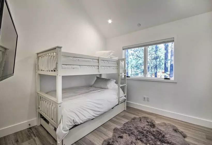 Half Mi To Big Bear Lake: Modern Home W/ Deck