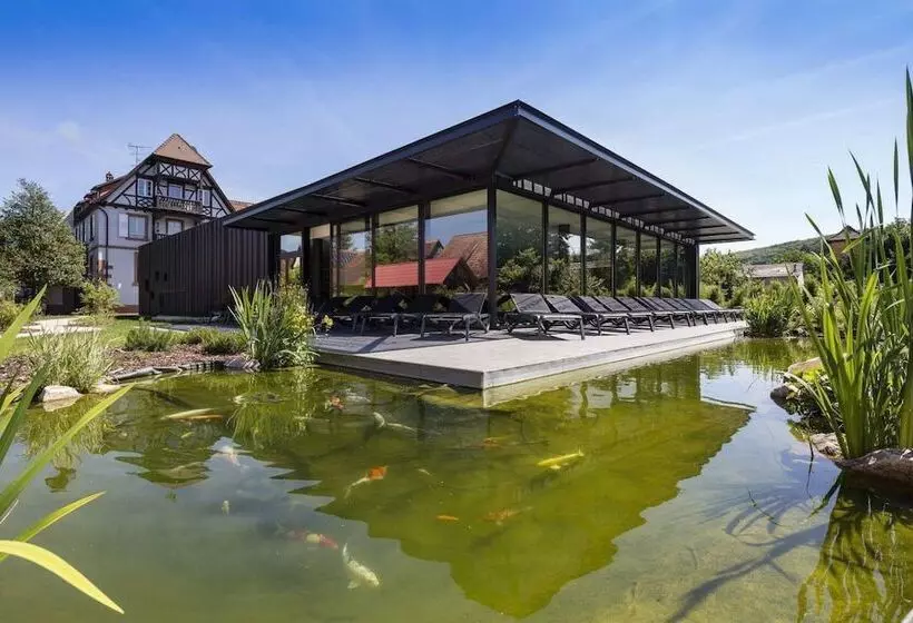 ホテル L'auberge Du Cheval Blanc Et Spa