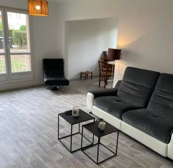 ペンション Sweet Appartement Entier Metz Sablon Gare 75 M2