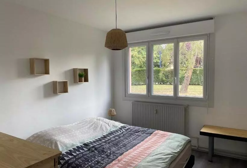 ペンション Sweet Appartement Entier Metz Sablon Gare 75 M2