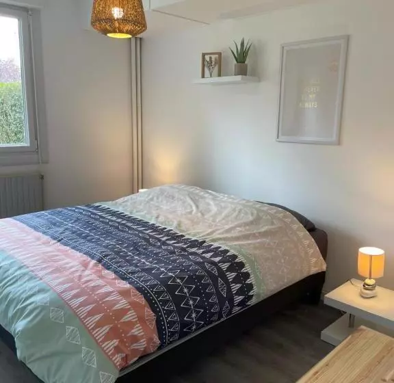 ペンション Sweet Appartement Entier Metz Sablon Gare 75 M2