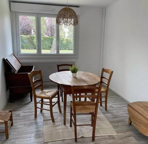 ペンション Sweet Appartement Entier Metz Sablon Gare 75 M2