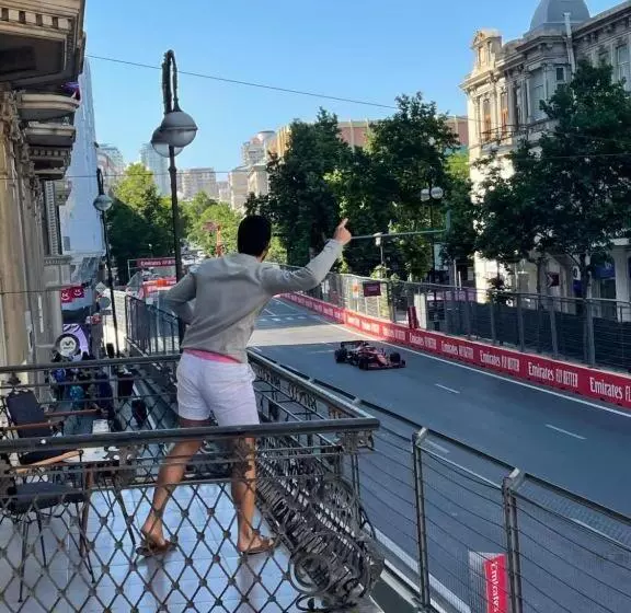 Sahil Inn Baku Hotel Formula 1 View