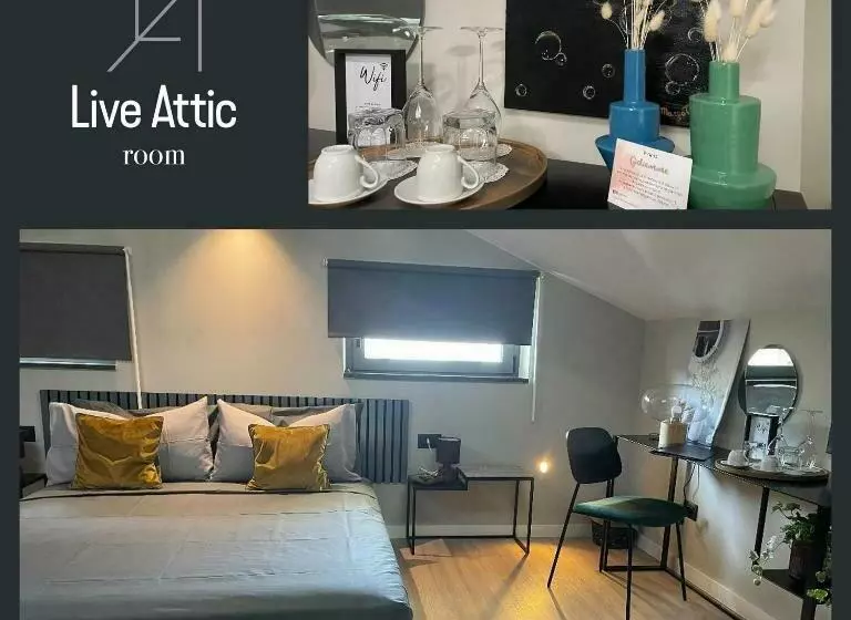 ベッドアンドブレックファースト Live Attic Room