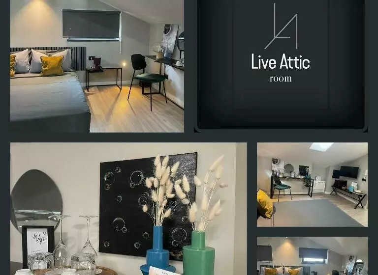 ベッドアンドブレックファースト Live Attic Room