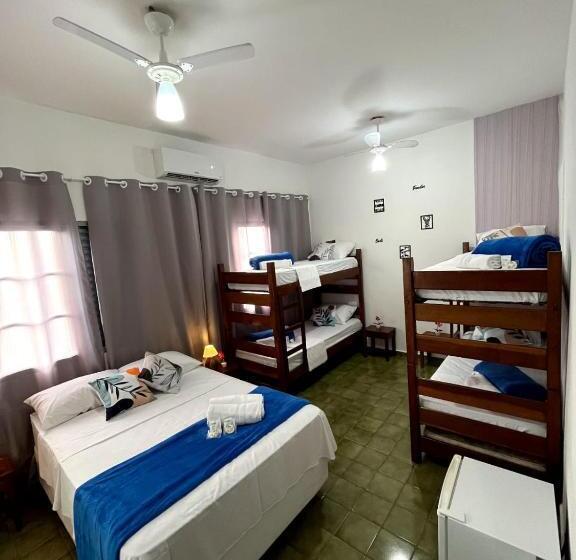 호스텔 Pousada Tribo Ubatuba