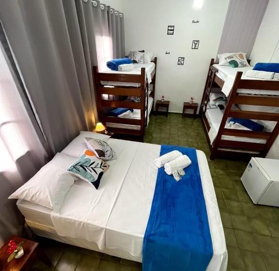 호스텔 Pousada Tribo Ubatuba