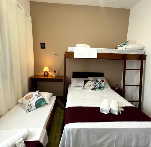 호스텔 Pousada Tribo Ubatuba